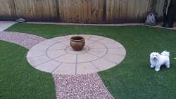 design your lawn with artificial grass