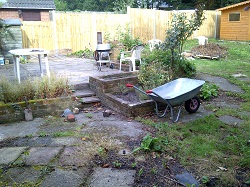 Parkstone landscaped before